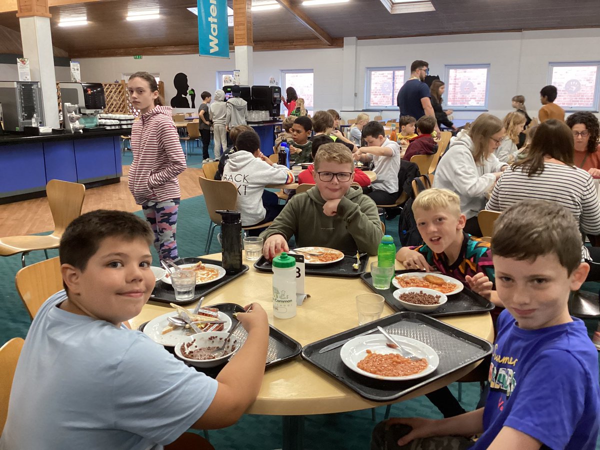 whcps's tweet photo. Fuelling up for an action packed day ahead! #fulltummies #WHCyear6 #Boreatton https://t.co/5aiGdIUknO