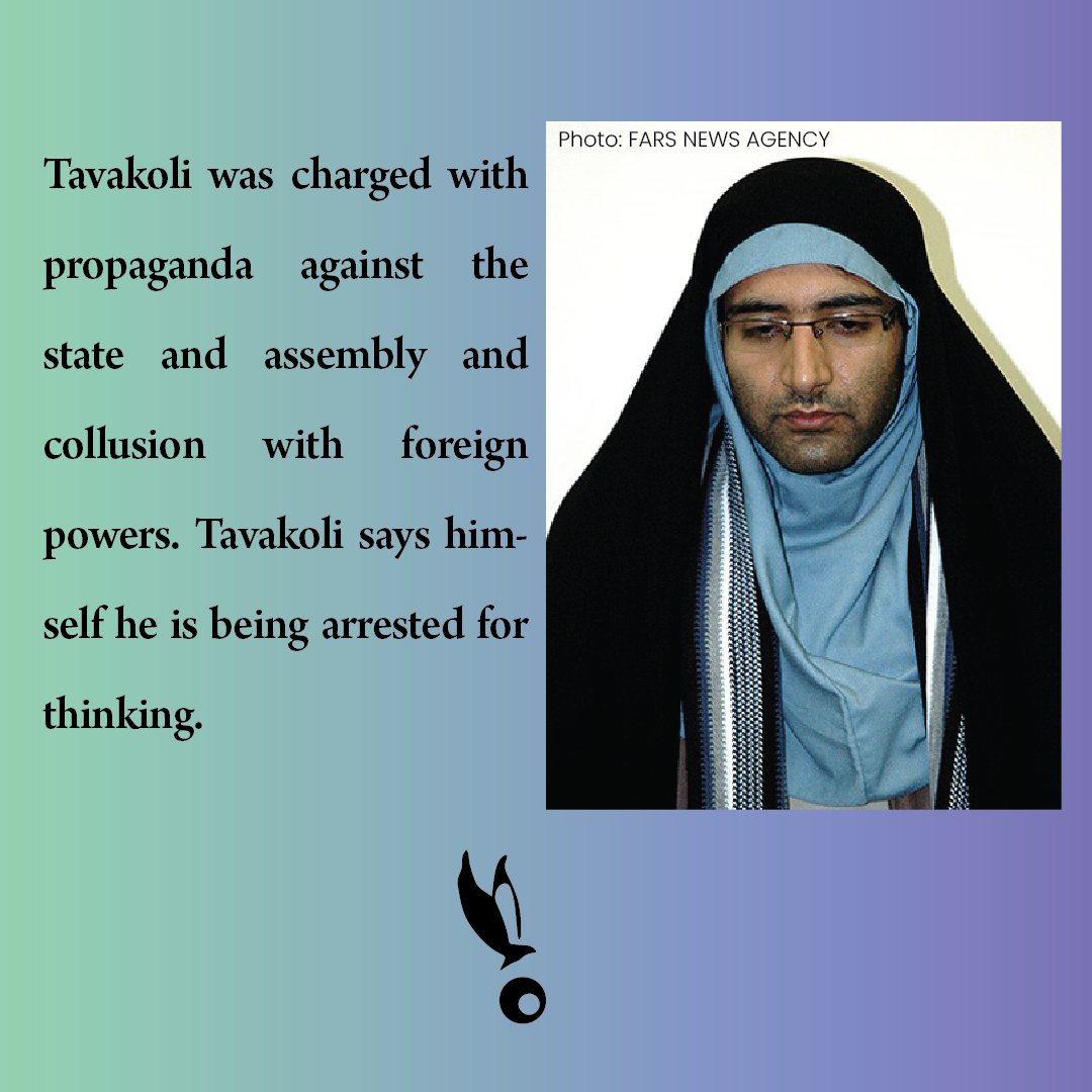 Majid Tavakoli has been arrested in Iran, only a few months after he was released. He says himself he is being jailed just for thinking. #MajidTavakoli #Iran