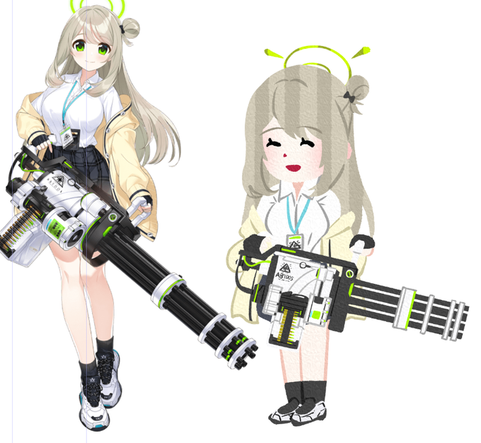 原稿しながらちまちま描いてたら完成しちまった 