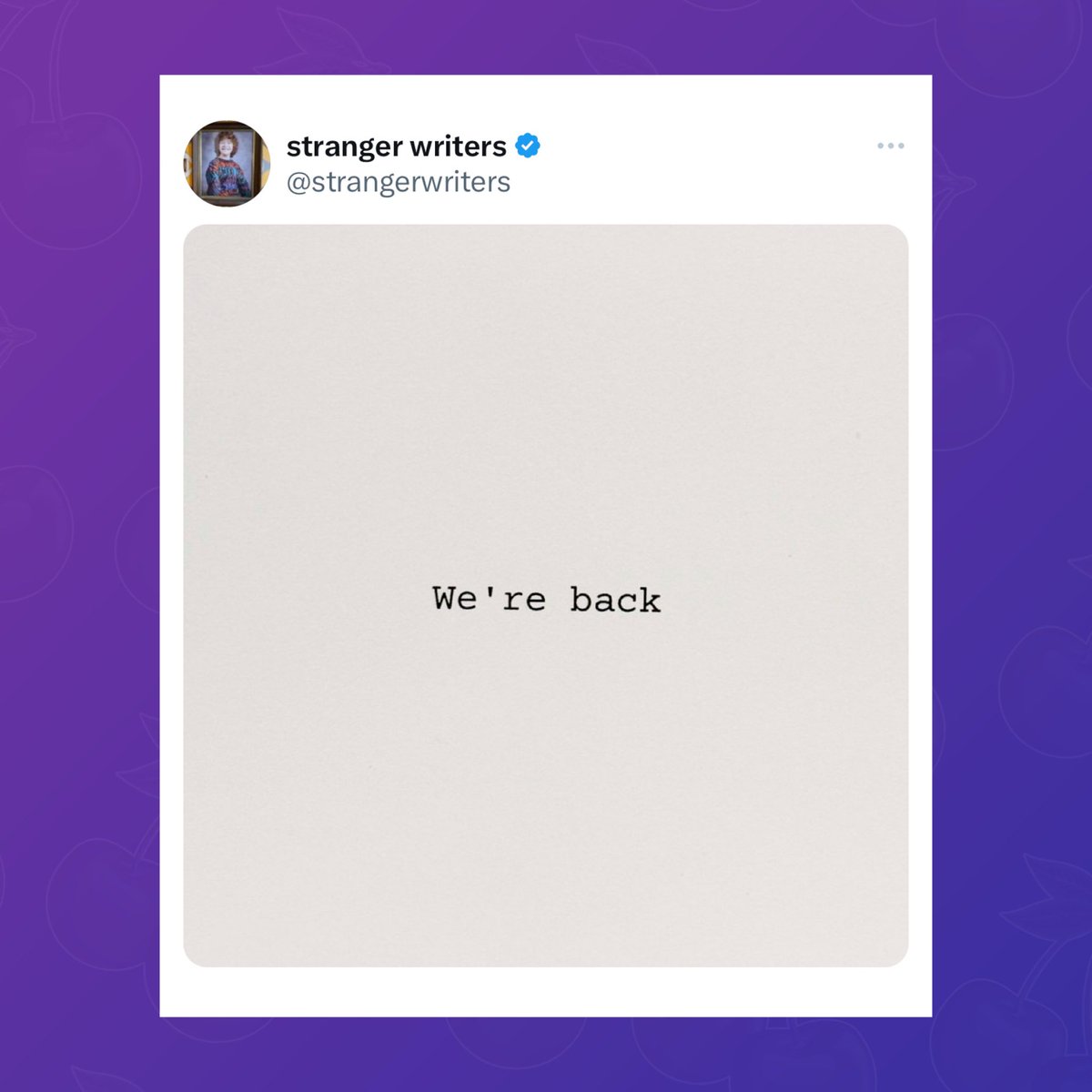 PopBase's tweet photo. Writing for the final season of ‘Stranger Things’ has resumed. https://t.co/3ezQrrEBJy