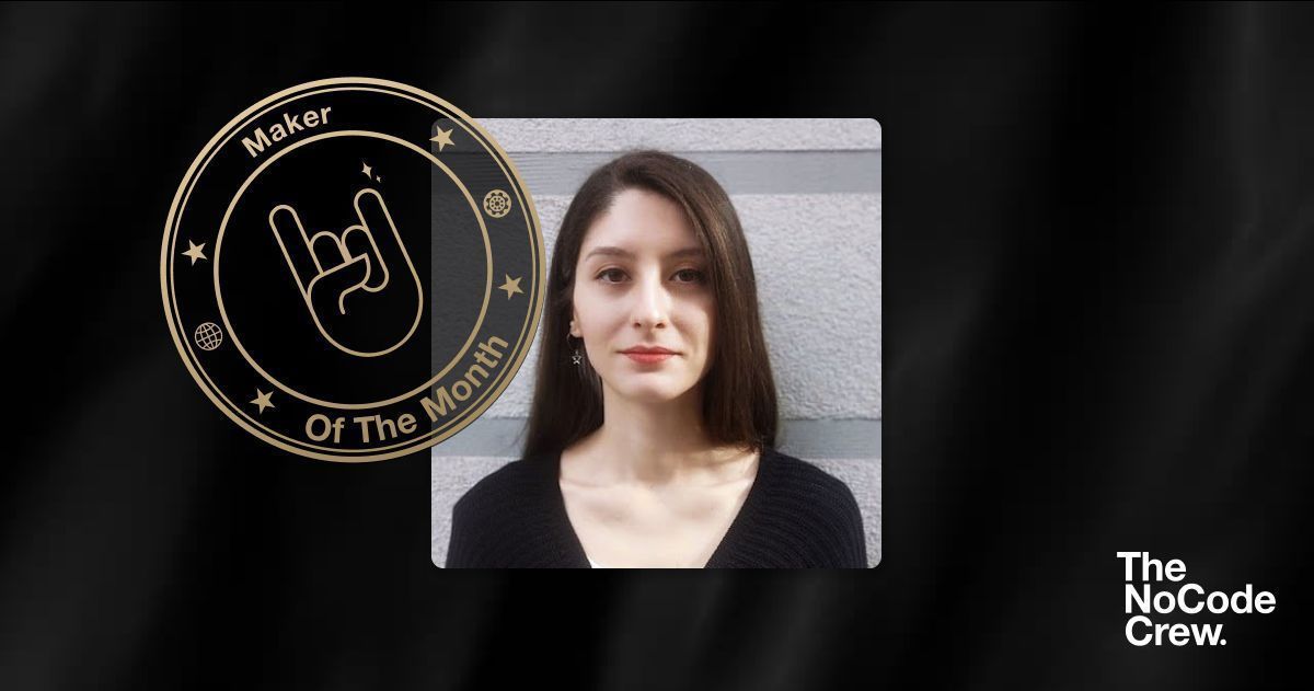 TheNoCodeCrew (@thenocodecrew) on Twitter photo Congrats <a href="/OzgeDesigns/">Ozge Keles</a>🥂
You've won the "Maker Of The Month" Medal 🏆
Folks, come and discover her work 👀
buff.ly/3t5QjY5
#TheNoCodeCrew #MakerOfTheMonth Congrats <a href="/OzgeDesigns/">Ozge Keles</a>🥂
You've won the "Maker Of The Month" Medal 🏆
Folks, come and discover her work 👀
buff.ly/3t5QjY5
#TheNoCodeCrew #MakerOfTheMonth