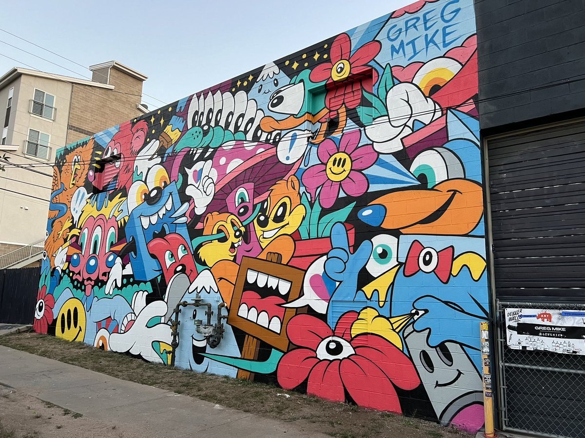 GrabowskiDylan's tweet photo. @DENVERWALLSFEST vibe check: day 5 👀
Can’t wait to put some NFI plaques on these walls 😻
🧑🎨 @GREGMIKE @KeyaTama #SquidLicker #CaseyKawaguchi
The gamification experience will begin to take off as more plaques are installed at the walls 📱 https://t.co/F5wimoz9IA