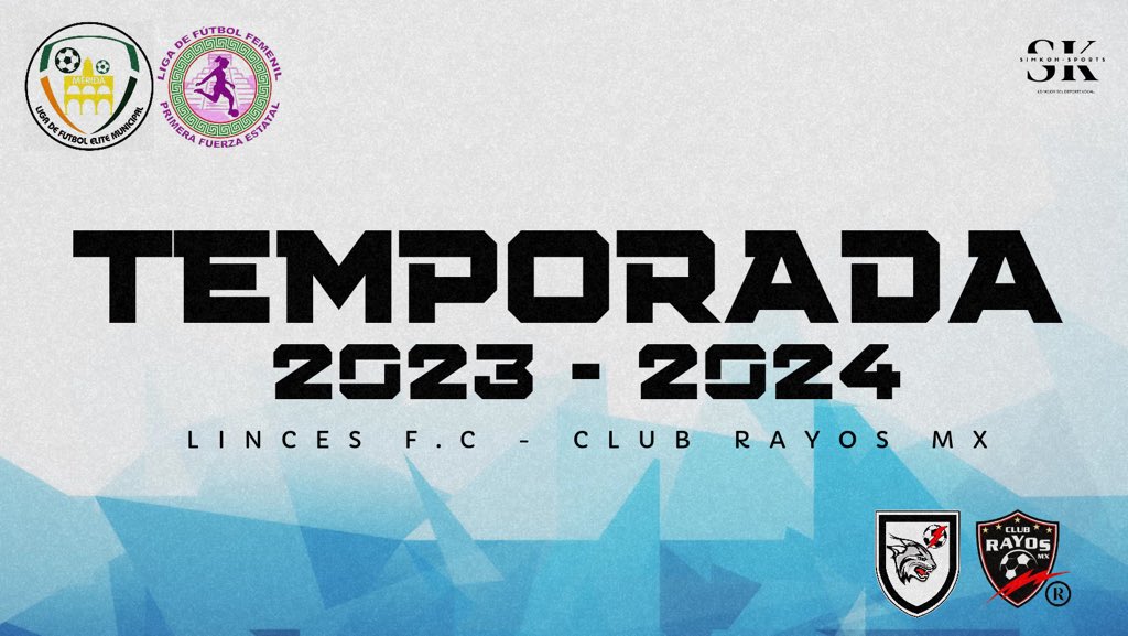 Rayosmxfem's tweet photo. ¡𝗨𝗡𝗜𝗗𝗢𝗦 𝗣𝗢𝗥 𝗟𝗔 𝗩𝗜𝗖𝗧𝗢𝗥𝗜𝗔!

Linces FC de la #PrimeraFuerzaFemenil y Rayos MX de la #ÉliteMunicipal van de la mano para que esta temporada sea llena de éxitos. 🤝🏻

Comienza la cuenta regresiva para nuestro debut. ⏳

#SOMOSLINCES | #SOMOSRAYOSMX https://t.co/ZUW7MeQmnj