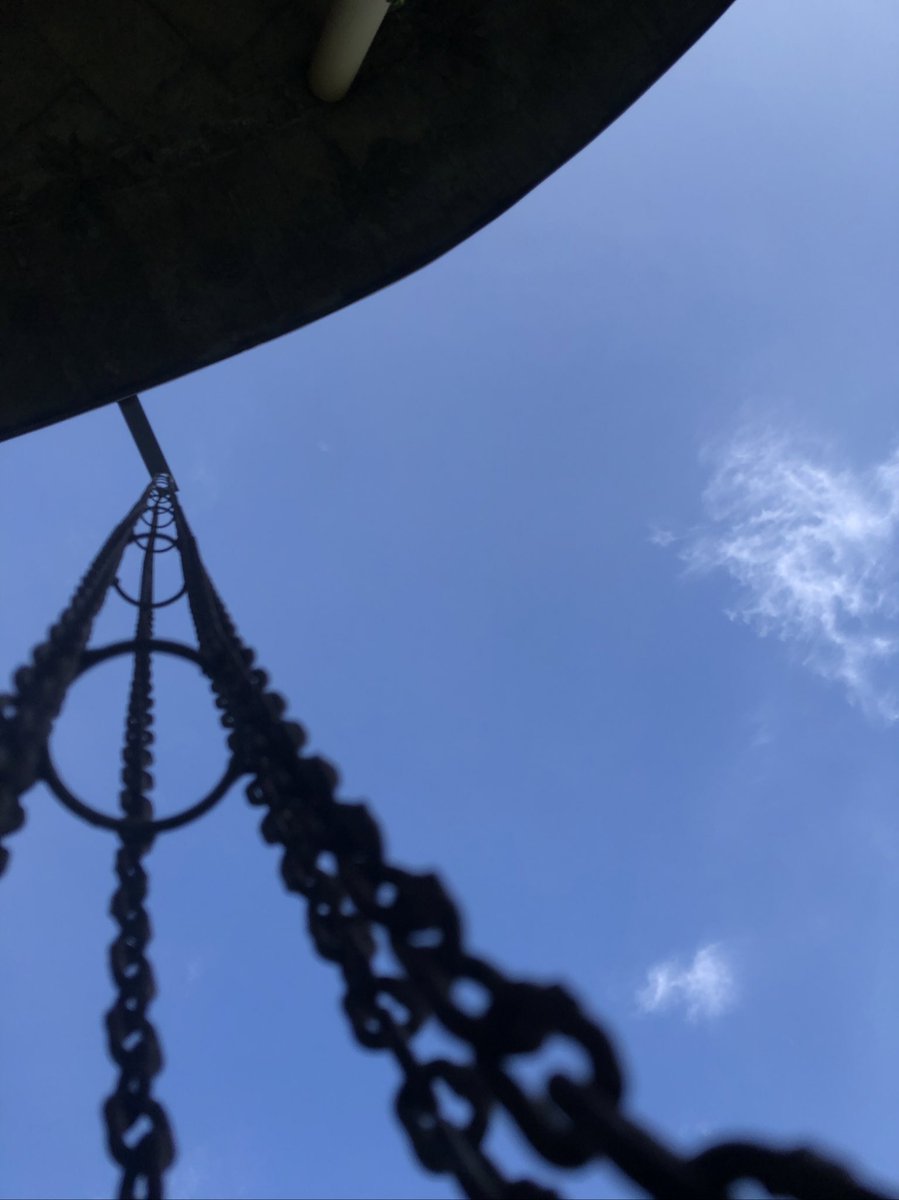 2/2

It’s a water drainage system for roof. Due to surface tension of water it comes down through these chains and gives a beautiful view. The pebbles below these chains won’t let the water splatter. 

<a href="/DhonchakSwati/">Swati Dhonchak</a> <a href="/VikDrall/">Vikas Drall</a> <a href="/Reflectivediary/">Murari jha, PhD</a> <a href="/ManuGulati11/">Dr. Manu Gulati</a>