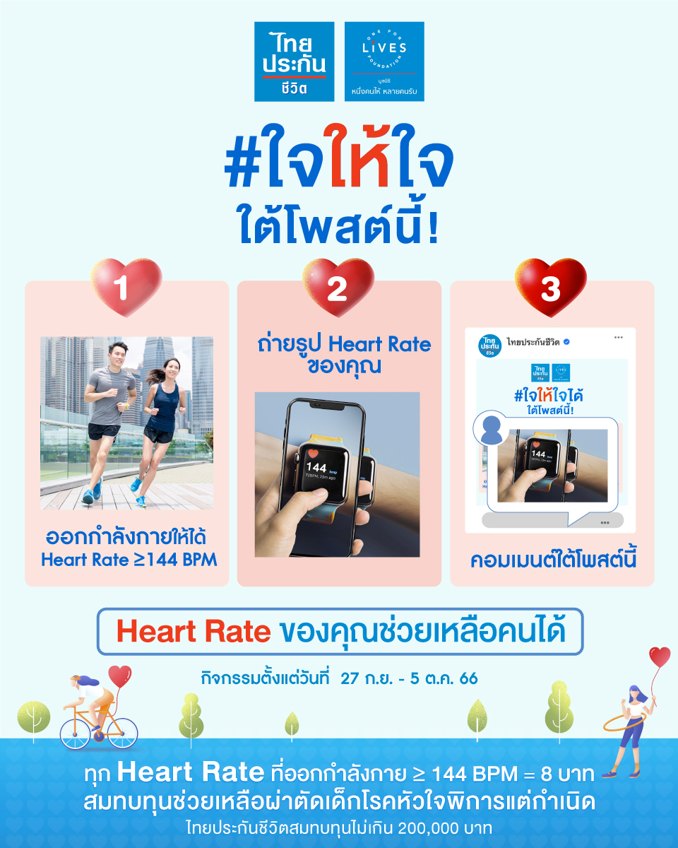 ไทยประกันชีวิต tweet media