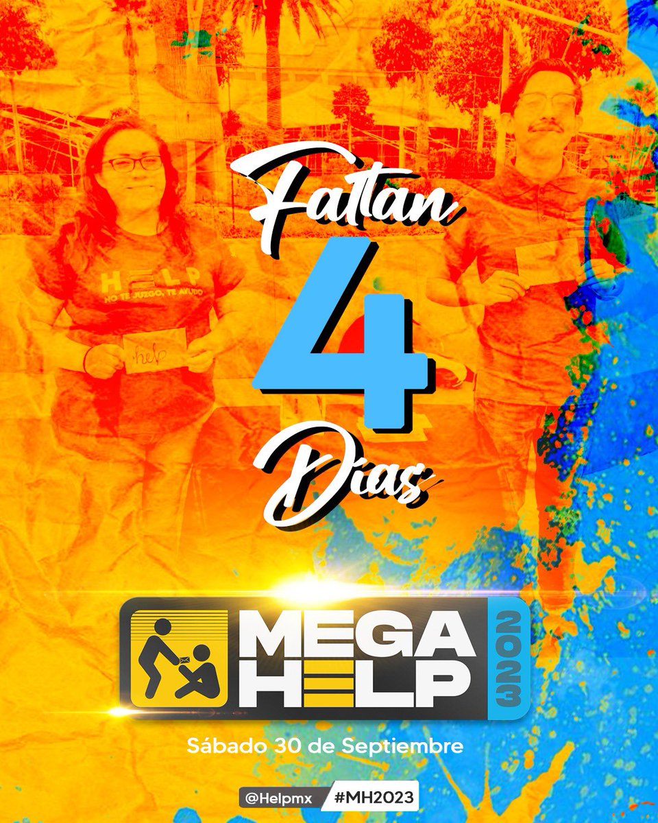 help_fjumx's tweet image. ¿Alguna vez has recibido una carta #HelpMx? Durante todo el año hemos buscado llegar hasta ti, en cada rincón del país.

Y este #MegaHelp no es la excepción, la fecha está llegando, y no te lo puedes perder.

#MH2023 #NoTeJuzgoTeAyudo #30S #SeptiembreAmarillo #SaludMental