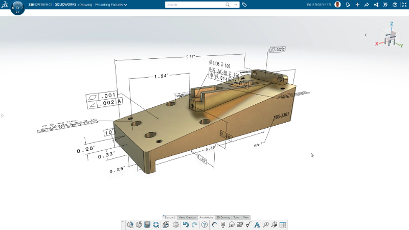 SolidWorksJapan's tweet photo. 3D データが共同作業において主要な要素となってきた今日、デジタル世界において、2次元図面が果たす役割は何でしょう。深く考えてみたことが無かったかもしれません。詳細は公式ブログで!
https://t.co/1gV9bJLW52
#3DEXPERIENCE #SOLIDWORKSCloudOffer #製造 https://t.co/8xqmQ96Zn0