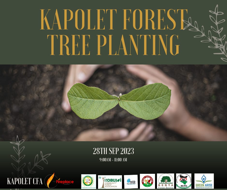 My organization has been availed Kapolet forest fof adoption and we are looking for partner to work with in restoring this badly degraded forest . Please join us as we do carry out such an important  restoration activity tomorrow as from 9.00am