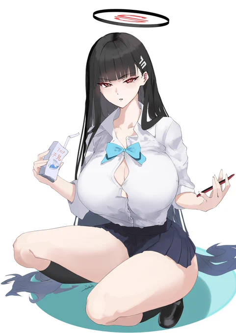 制服リオ概念 #過去に伸びた1枚を載せてまた伸びるのかチャレンジ 