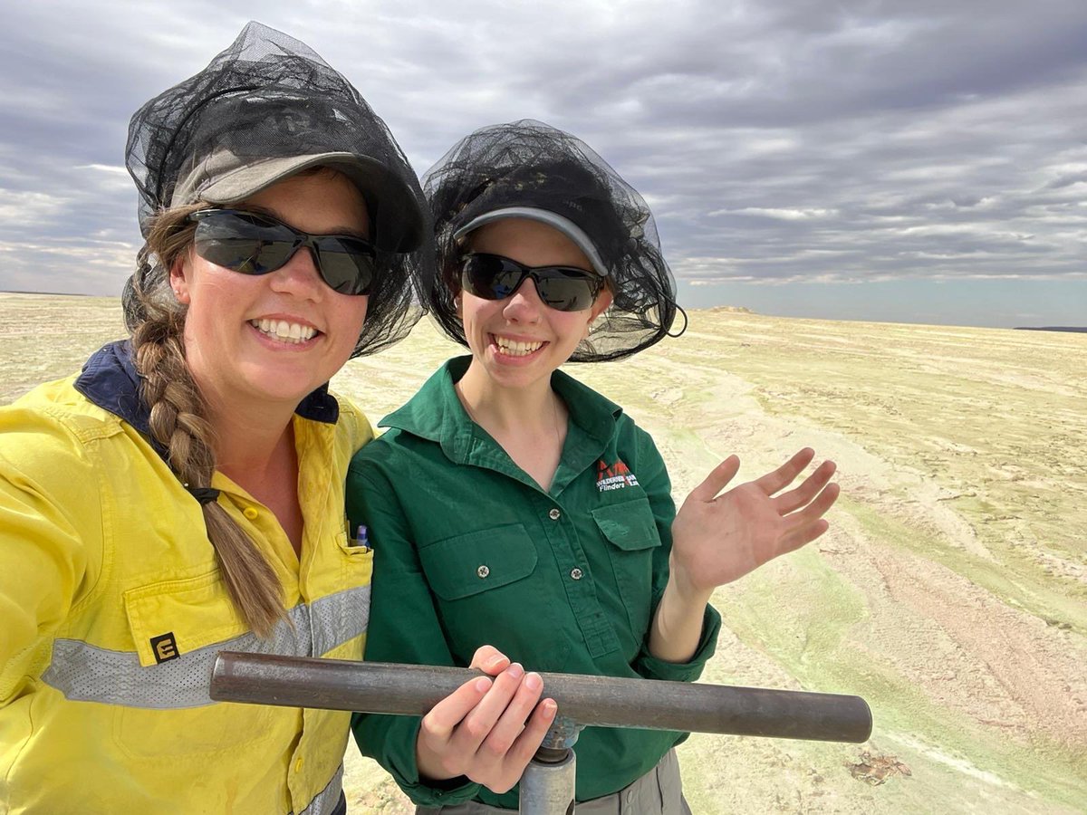 ParbhakarFox's tweet photo. The amazing #MIWATCH team at a tailings site near you… if you’re in SA, QLD and next week WA! Out looking for REEs, Co and In in tailings these next weeks- in addition to others at 6 (or maybe 7 if we can!) sites across the country! Say hi if you see these guys! #criticalmetals https://t.co/91Cd1xIPMJ
