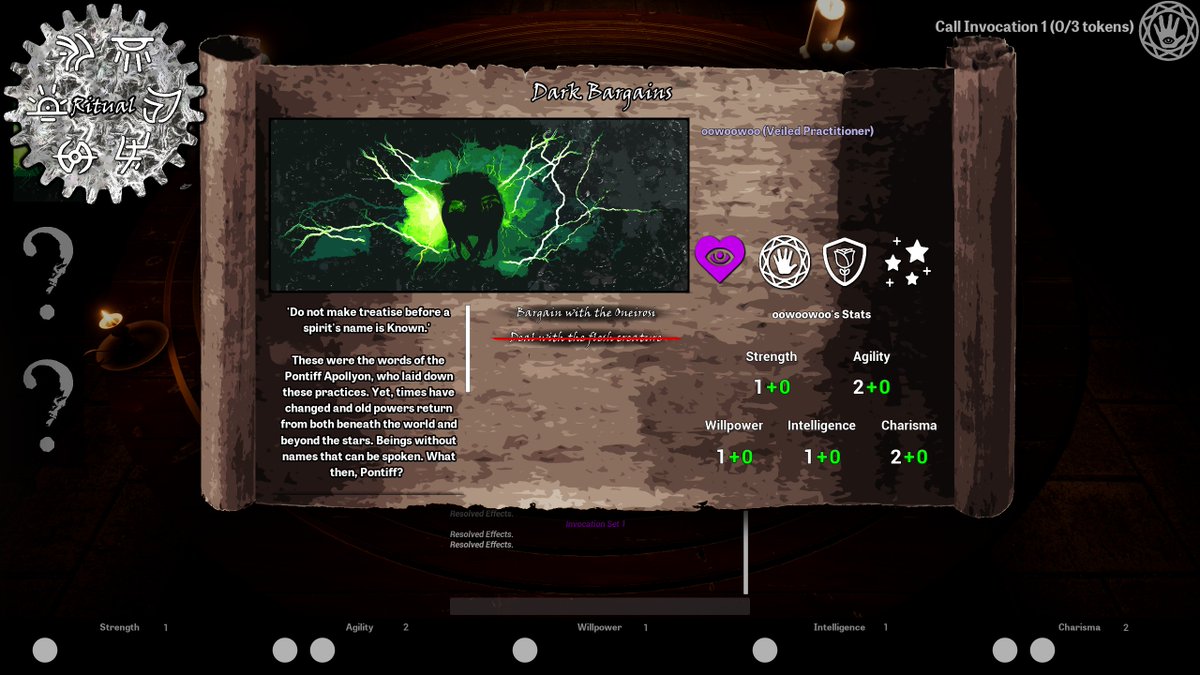 theplanardanse's tweet photo. Some new magic effects in Apollyon... and an objective tracker on the Ritual menu!

#screenshotsaturday #indiegamedev #indiedev #gamedev #indiedevhour #writerslift #writerscommunity #dungeonsanddragons #rpg #dnd #garagedev #madewithunreal #UE4 https://t.co/HGOhNLZeOA