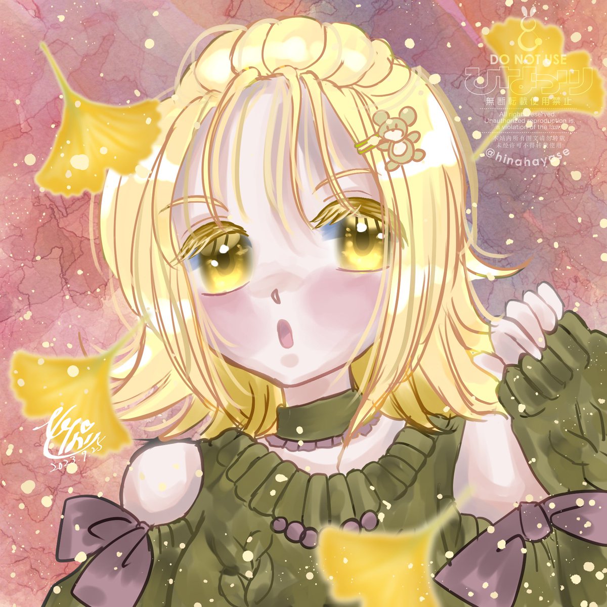 「#芸術の秋ということで作品あげてるアカウントフォローしませんか不思議で優しい…煌」|ひなっツ꒰ঌ🐰໒꒱のイラスト