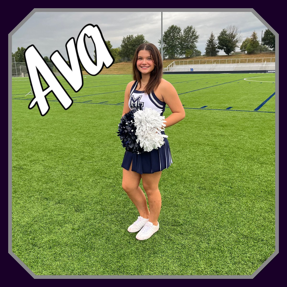 Week 4 Cheerleader of the Week-Ava 🎀🏈💙