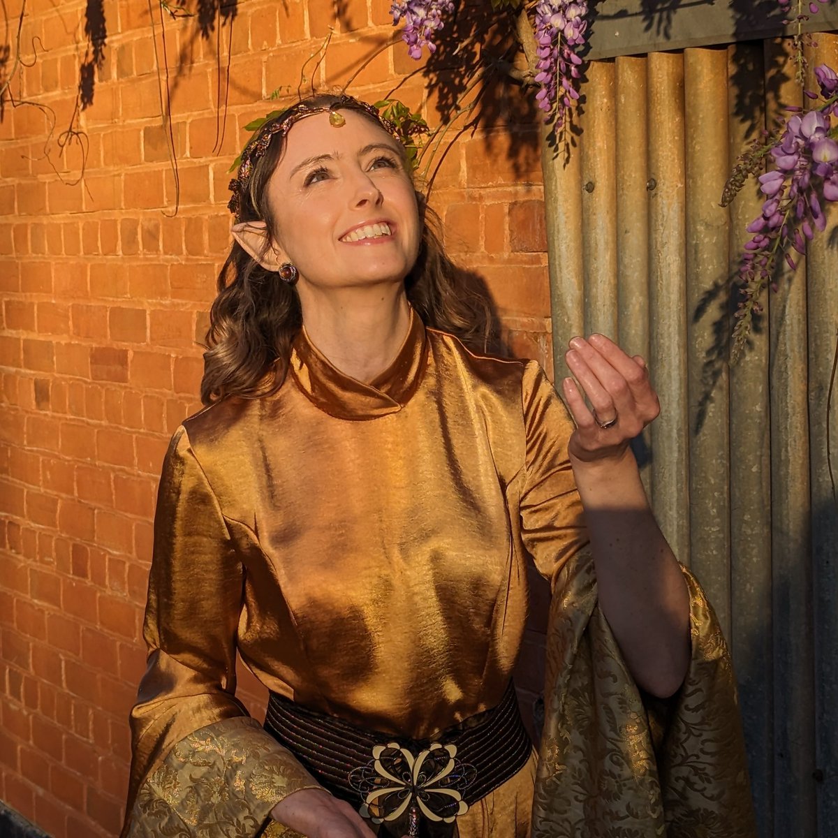 stacky_a's tweet image. My elven costume, made by me! 🙂