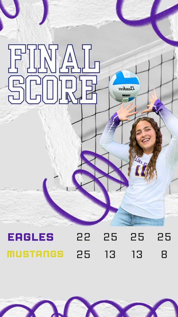The Eagles pulled off a great W tonight, winning 3-1 against the Mustangs! JV won 2-1, and C team lost 0-2. 

<a href="/RLF_KINDERandVB/">Nicole Gullingsrud</a> 
<a href="/EagleRebel_630/">EagleRebelActivities</a>