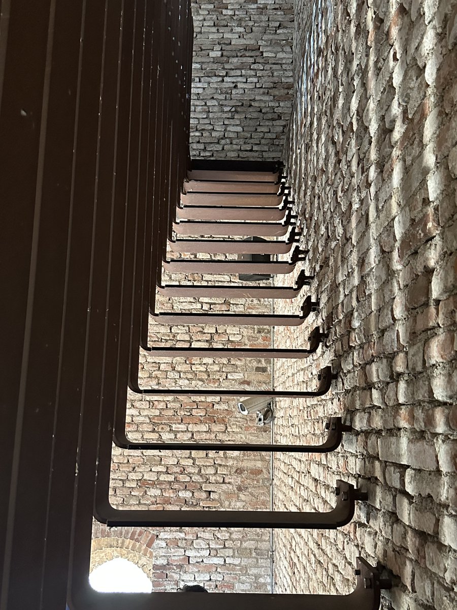 architext14's tweet photo. Scarpa. He designs all sorts of beautiful stairs flaunting various safety conventions (alternating tread, open riser, sans handrail, sans guardrail) and then he dies falling down stairs in Japan. https://t.co/Gh0C0fcCGe
