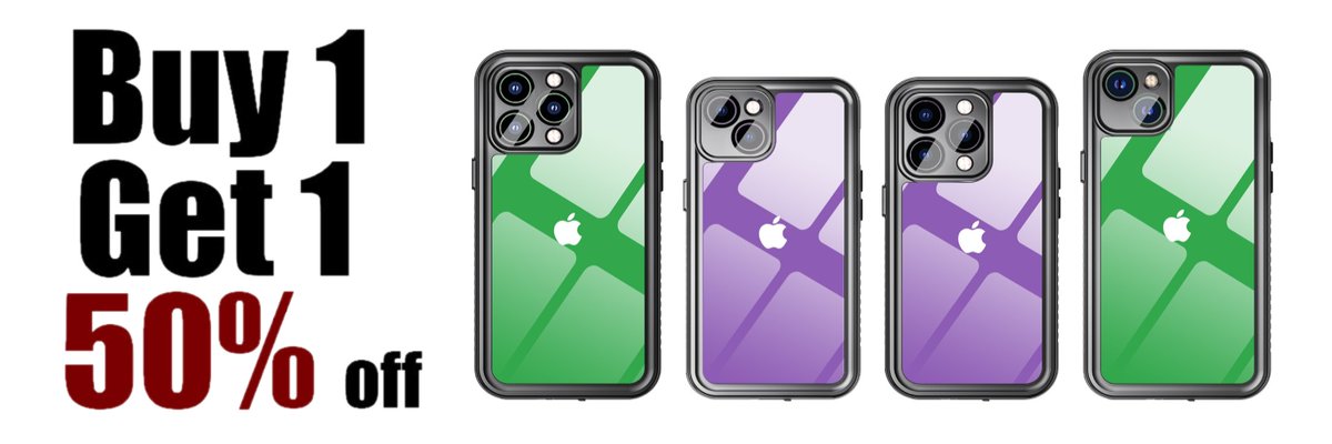 BUY 1 GET 1 50% OFF on all #Procases and #Waterproofcases. Mix and match with different model and different type of case. #Shop now and save money on your #phoneaccessories.

Visit: repairablegadets.com offer applied directly at checkout.

#repairablegadgets
#phonecases
