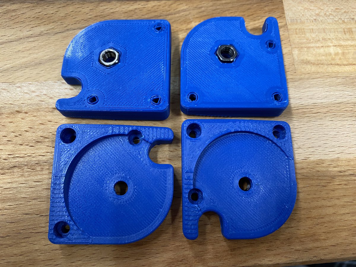 Barnacules's tweet image. Time to install some feet on this @LDOmotors @Voron_Design 2.4 kit so she can stand on her own 4 legs 😃 I’m shocked at how perfectly all these @Polymaker_3D ASA printed parts are fitting together 🙏 Thing couldn’t possibly be going smoother 👍🏻 #3dprinting #voron #assembly #fun