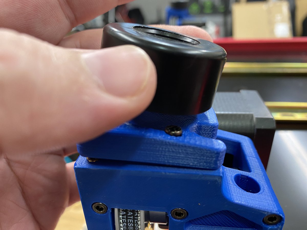 Barnacules's tweet image. Time to install some feet on this @LDOmotors @Voron_Design 2.4 kit so she can stand on her own 4 legs 😃 I’m shocked at how perfectly all these @Polymaker_3D ASA printed parts are fitting together 🙏 Thing couldn’t possibly be going smoother 👍🏻 #3dprinting #voron #assembly #fun