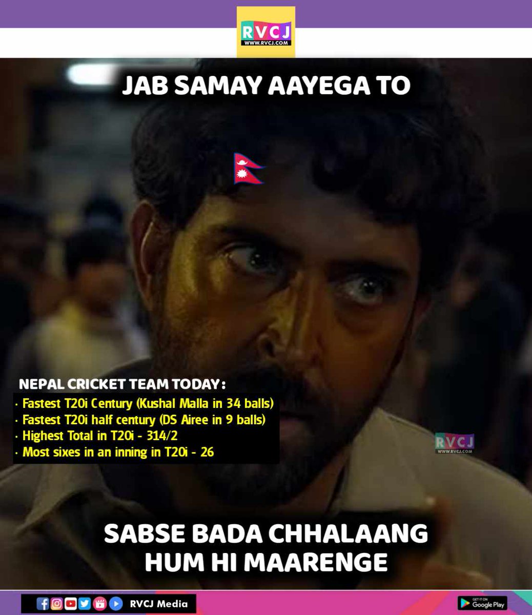 That's Nepal Cricket For You 🔥🇳🇵
#AsianGames #NepalCricket