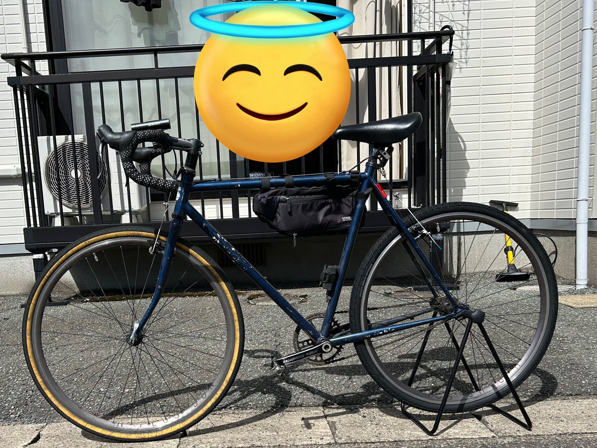 TNAX4's tweet photo. カンチブレーキワイヤーとバーテープ交換
パーツさえあれば自分でできる範囲内でした🚲 https://t.co/BfgbUWEr57
