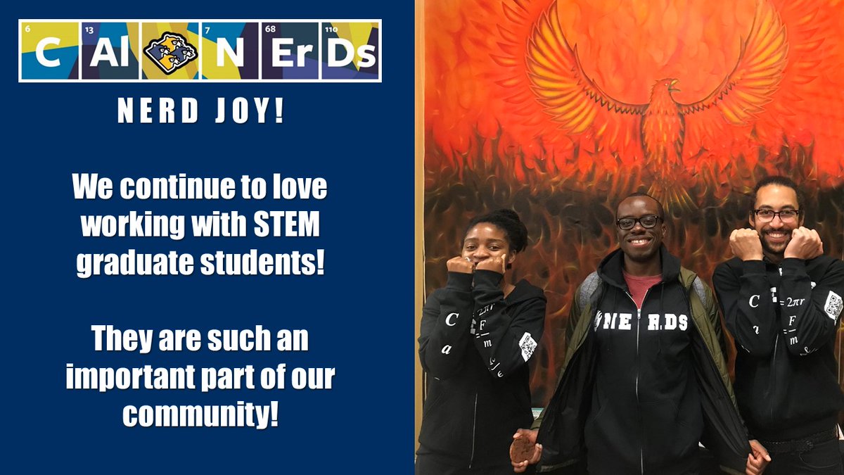 Love these hoodies! #graduatestudents  #CalNERDS #UCdiverse #diversitySTEM