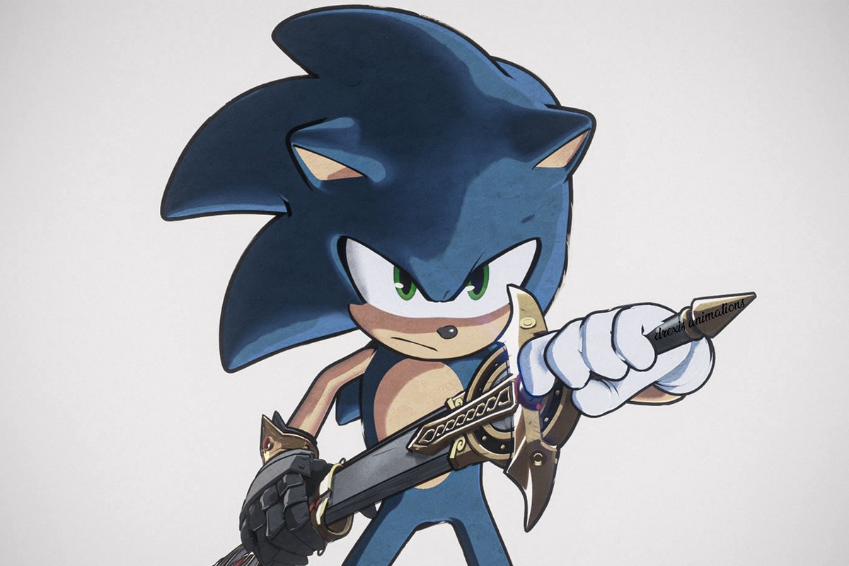 Drexis_Anim's tweet photo. "I'M SONIC THE HEDGEHOG. I HAVE NO MASTER EXCEPT THE WIND THAT BLOWS FREE ‼️"

lol https://t.co/lAiAhvIHoA