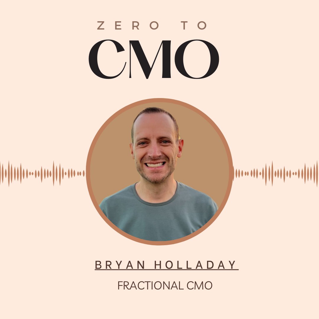 What is a Fractional CMO? On this week's <a href="/ZerotoCMO/">ZerotoCMO</a> podcast, I share an interview with someone I have known for 20 years who has grown to become one of the best in his niche field of #CPG marketing. 

Bryan Holladay <a href="/south9th/">Bryan Holladay</a> shares his journey and details the life of a