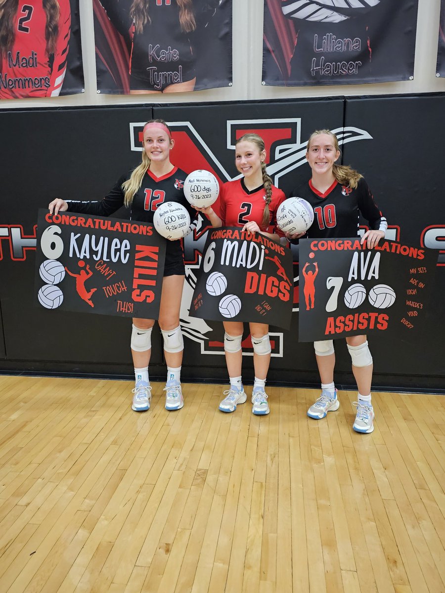 The amount of time, energy,  and effort that is represented in his picture is amazing!!  Congrats to Kaylee, Madi, and Ava. <a href="/northpolkcomets/">North Polk Activities</a> <a href="/northpolkvball/">North Polk Volleyball</a> <a href="/IGHSAU/">IGHSAU</a> <a href="/kaylee_koudelka/">Kaylee Koudelka</a>