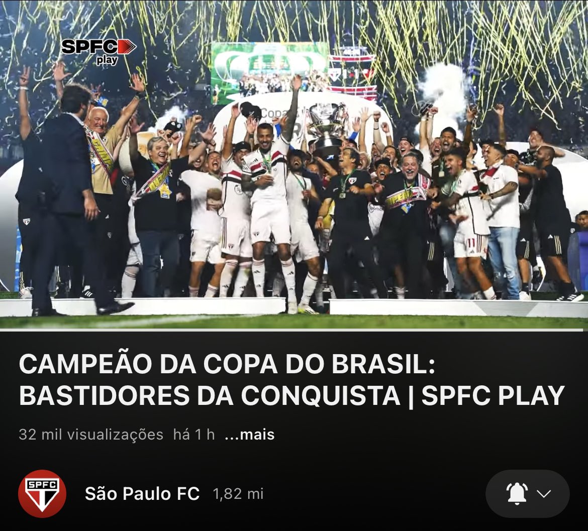 CAMPEÃO DA COPA DO BRASIL: BASTIDORES DA CONQUISTA