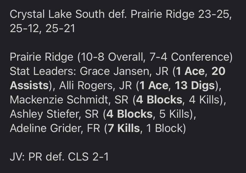 Prairie Ridge Volleyball (@prvbwolves) on Twitter photo 