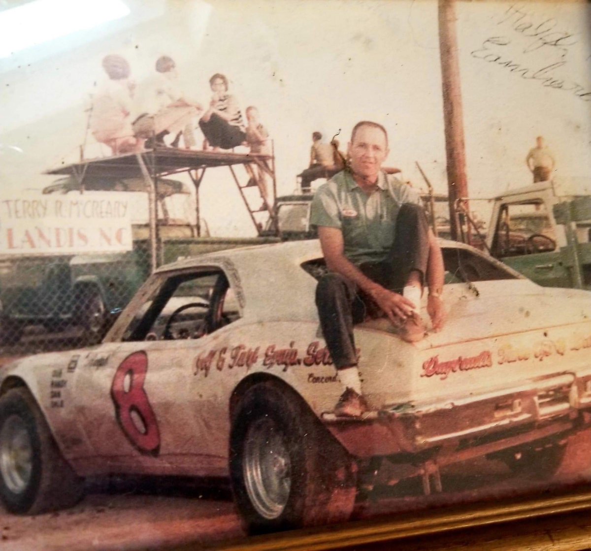 Ralph Earnhardt 
Metrolina Speedway check this out <a href="/DaleJr/">Dale Earnhardt Jr.</a> <a href="/JRMotorsports/">JR Motorsports</a> <a href="/MikeDavis88/">Mike Davis</a>