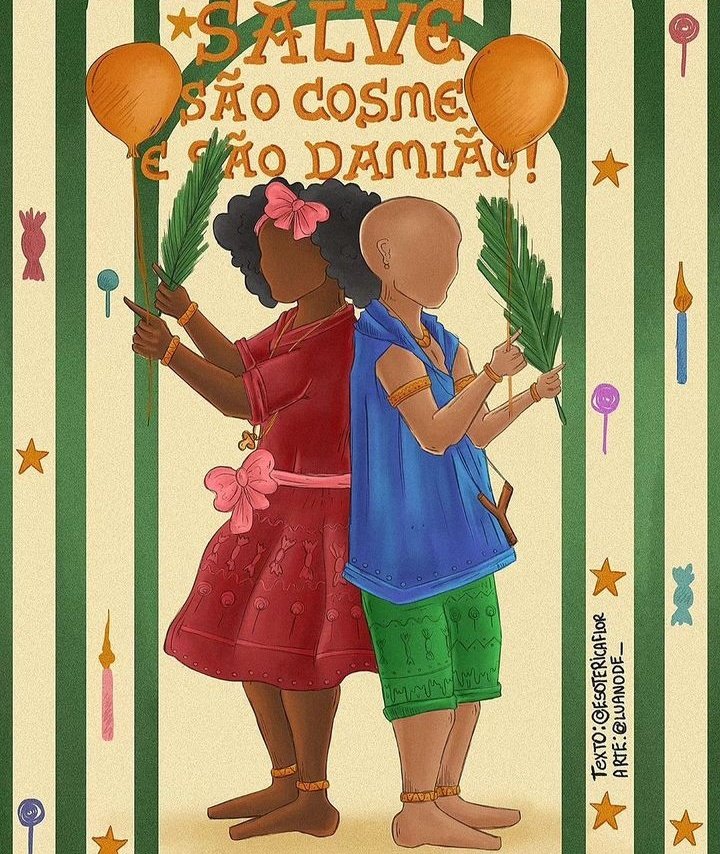 zepelintraofc's tweet photo. O que criança faz, nem Exú desfaz e o que Exú faz, só criança consegue desfazer.. Nunca duvide da força de um erê. Eles resolvem sua vida numa brincadeira! 
Salve a pureza, o amor, o encanto e a esperança! Que você se cure do que mais te aflige. https://t.co/12QmUPT1TE