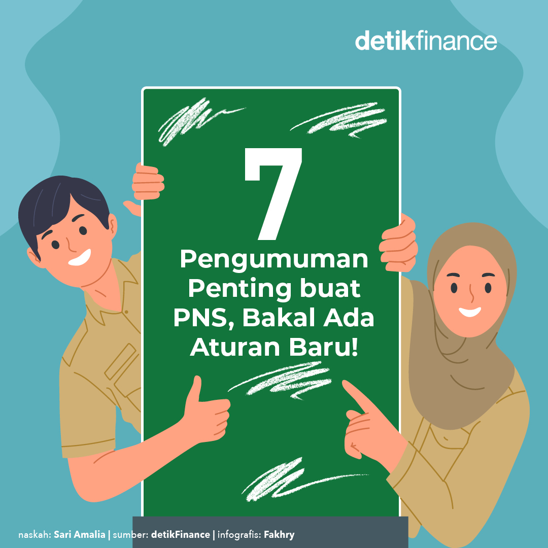 detikfinance's tweet photo. Pemerintah terus menggodok aturan baru terkait birokrasi kepegawaian instansi negara melalui RUU ASN. MenPAN-RB Abdullah Azwar Anas mengatakan setidaknya terdapat 7 agenda perubahan dasar yang akan diatur dalam UU baru ini.โฃ Apa saja?
โฃ
#PNS #RUUASN https://t.co/2cOA8DDJGi