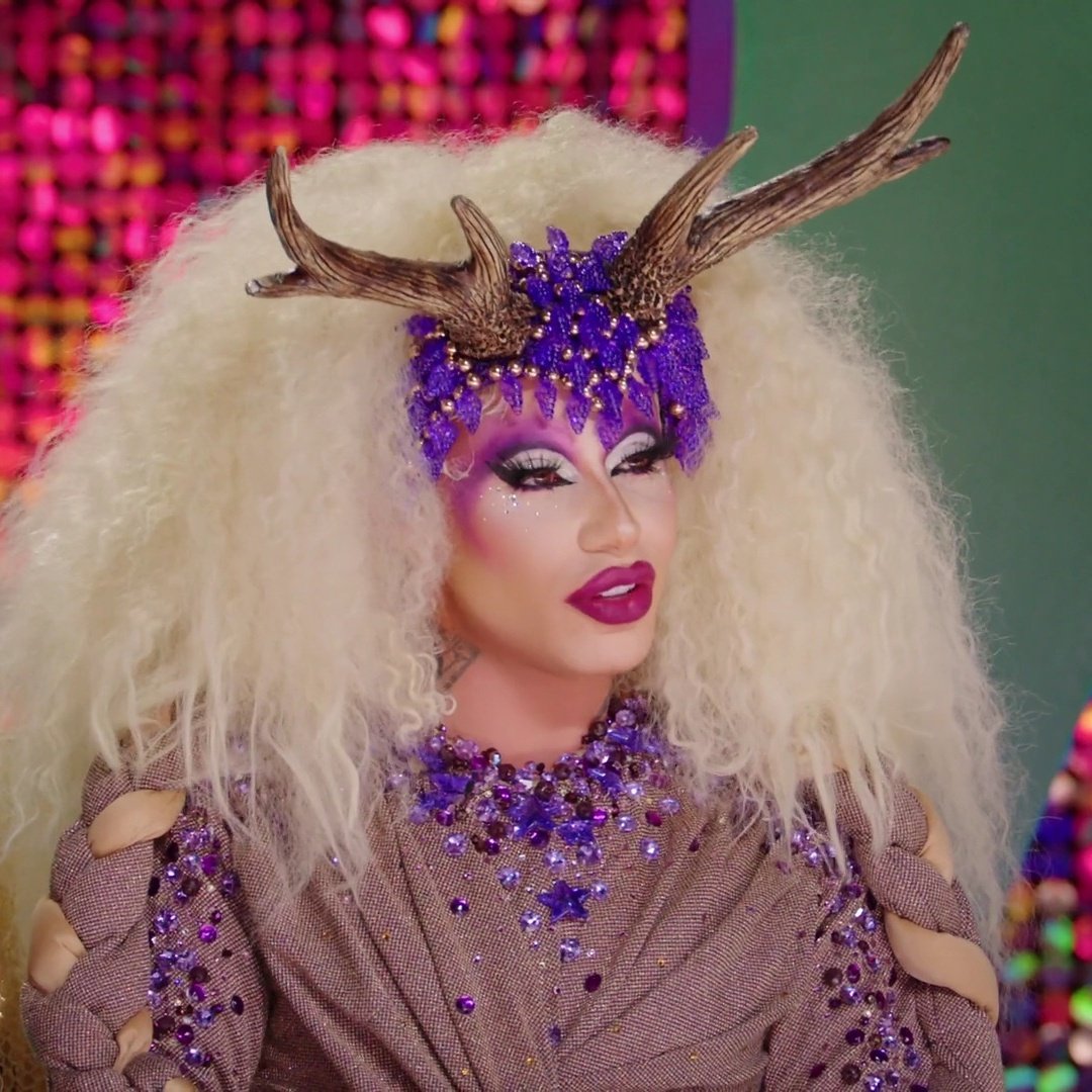 shantayficagay's tweet image. 🚨Grag Queen homenageando Elke Maravilha no look do próximo episódio de #DragRaceBrasil!