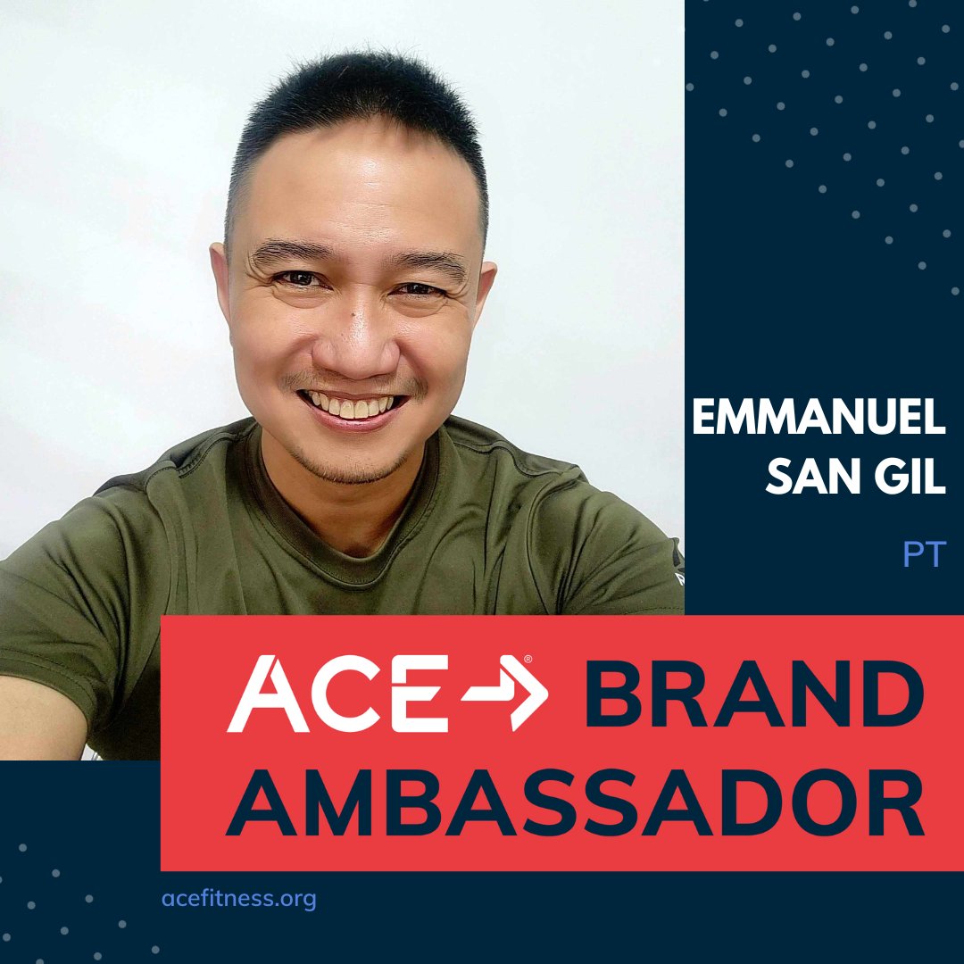 acefitness's tweet photo. Today, we want to introduce you to ACE Brand Ambassador Mann!
"You know the saying, โdo what you love, and you'll never work another a day in your life?โ That's how most of the past 20+ years felt like," says Mann.
Get #ACECertified here: https://t.co/AQ0vuf5XEw https://t.co/3tbZm05JnZ