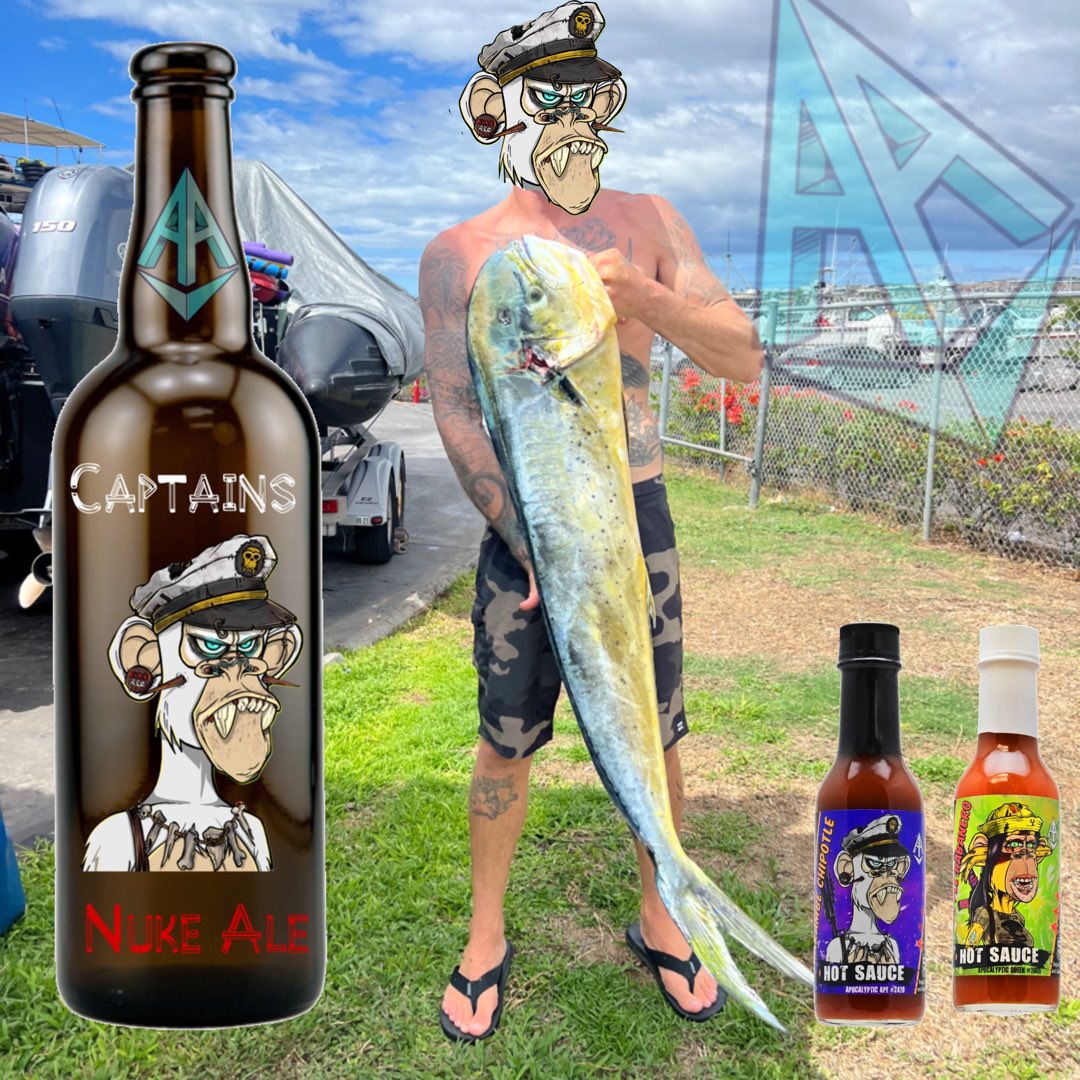 Alive1904's tweet photo. Got another one today while working #AAPES #CaptainsAle #ALIVE #AAhotsauce @apocalypticapes https://t.co/71ngZrwU3Y