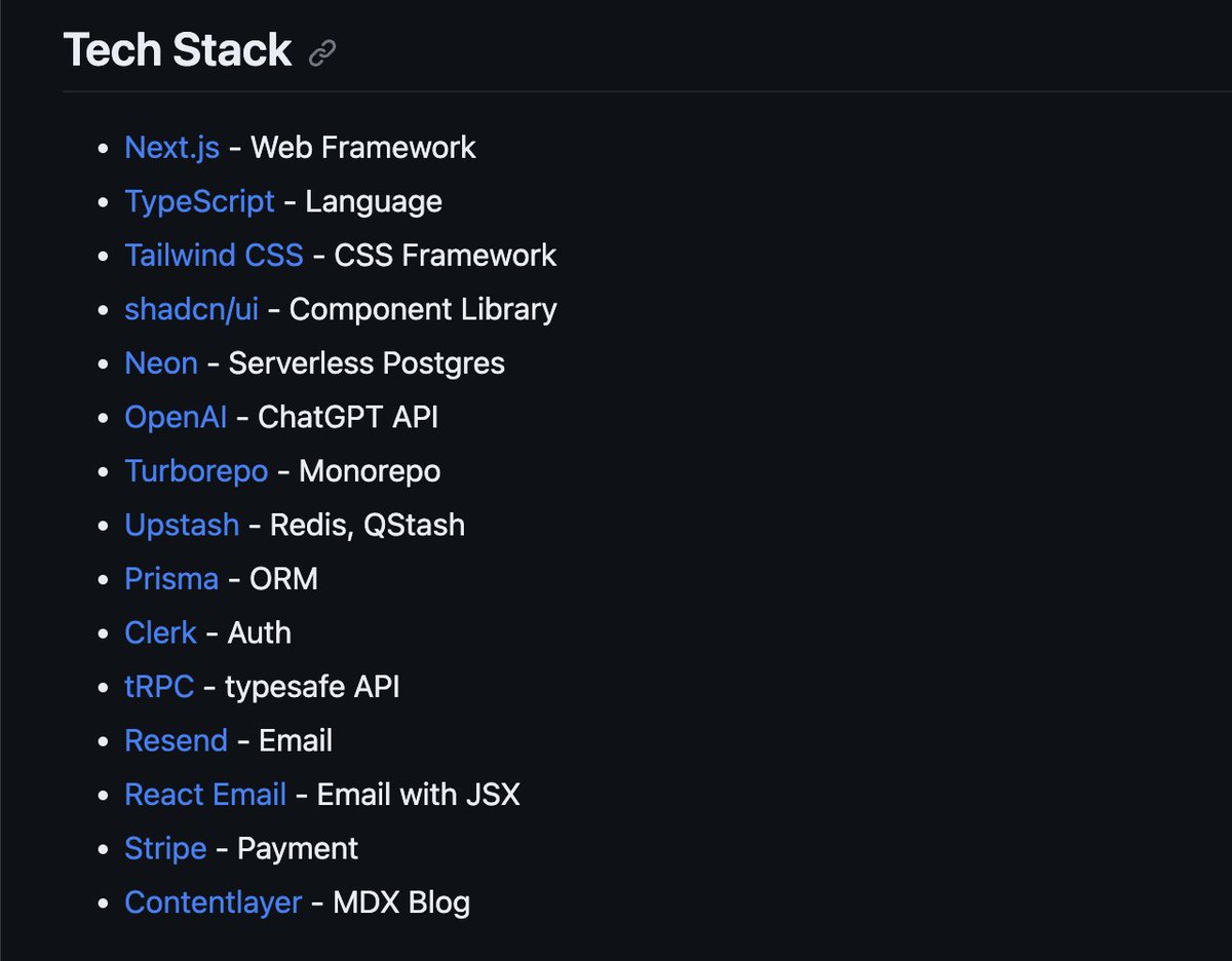 rohiddev's tweet photo. Tech Stack of a Open Source SaaS project @SupaBotAI 🤩
Share your Tech Stack below 👇 

Read More - https://t.co/UHEuQhou3s

#buildinpublic #nextjs #OpenAI #techstack #SaaS https://t.co/Z5S2B0ZvRT