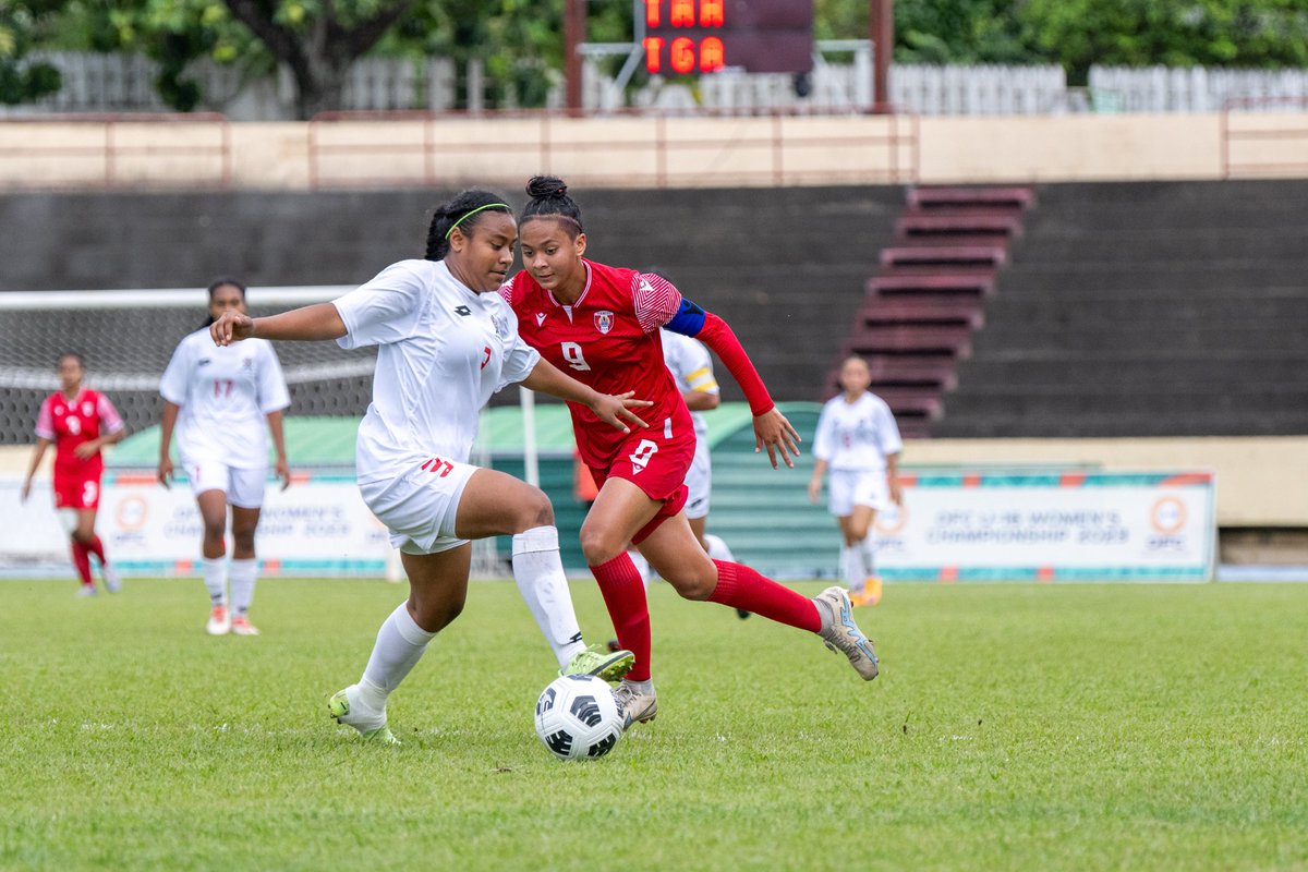 OFCfootball's tweet photo. PHOTOS | Take a look at the action between Tahiti and Tonga as they went head to head for 3rd place.
🇵🇫🇹🇴⚽
#OW1623 #WEfootball https://t.co/nO09Pg3yLx