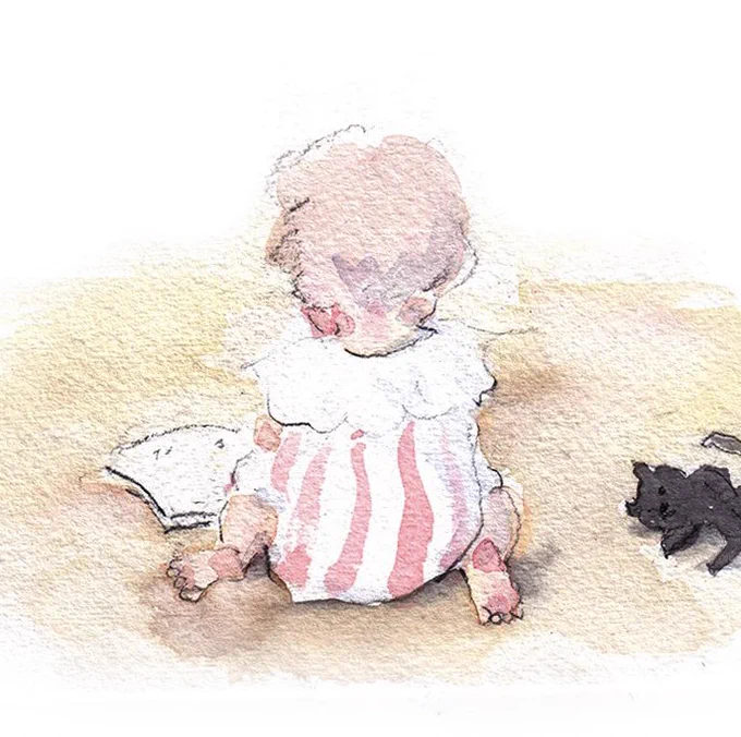 ちっちゃい子を後ろから見た時の、プニンとしたほっぺと首の感じが可愛くて大好きなんです。「我が家の #うしろほっぺ も可愛いよ!」という方は、ぜひ返信に写真を貼り付けてください。後ろからもほっぺが見えるとか最高ですよね。