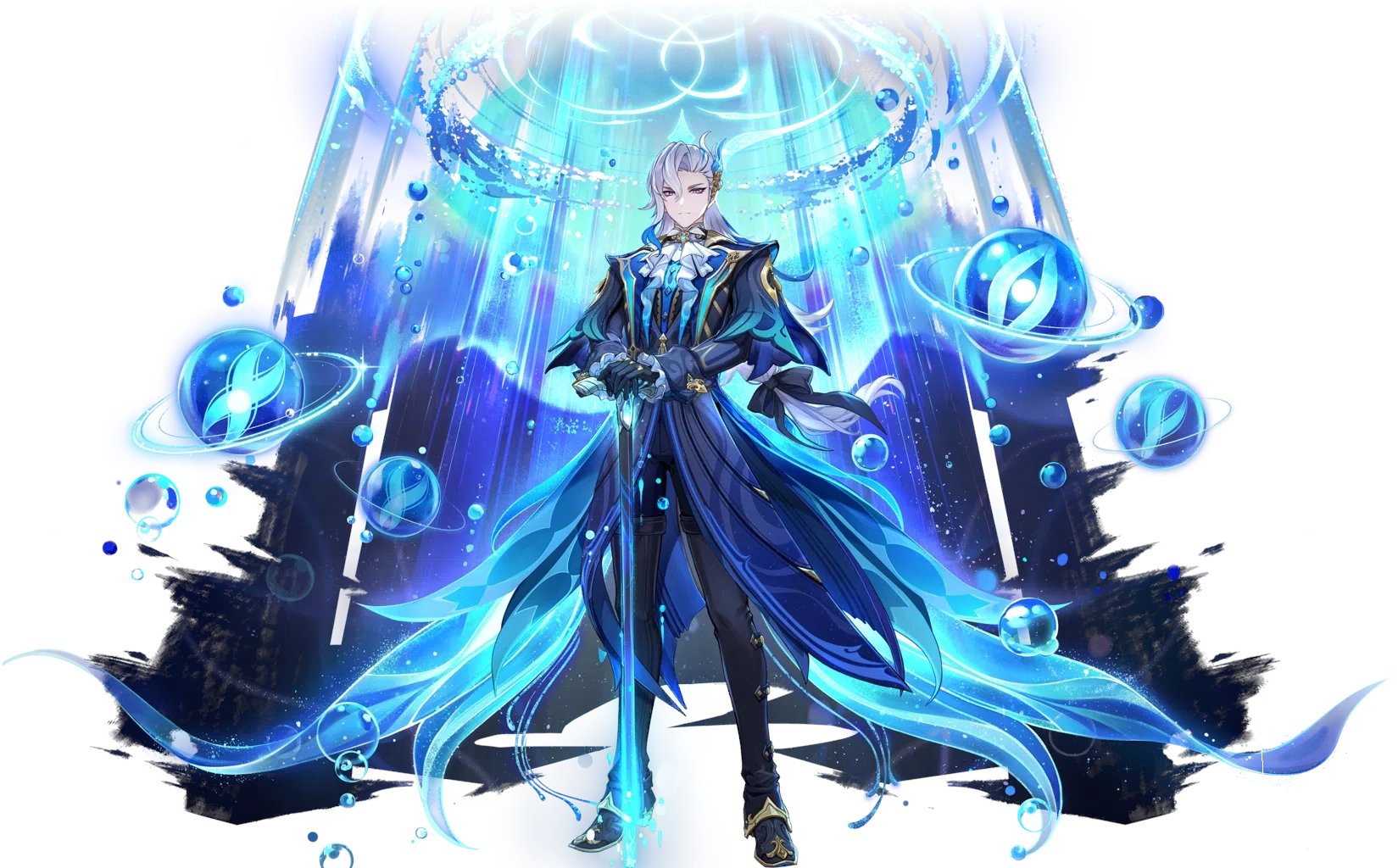 Archive on X: Model references for Neuvillette - Genshin Impact  t.coW2dlrAweRE  X