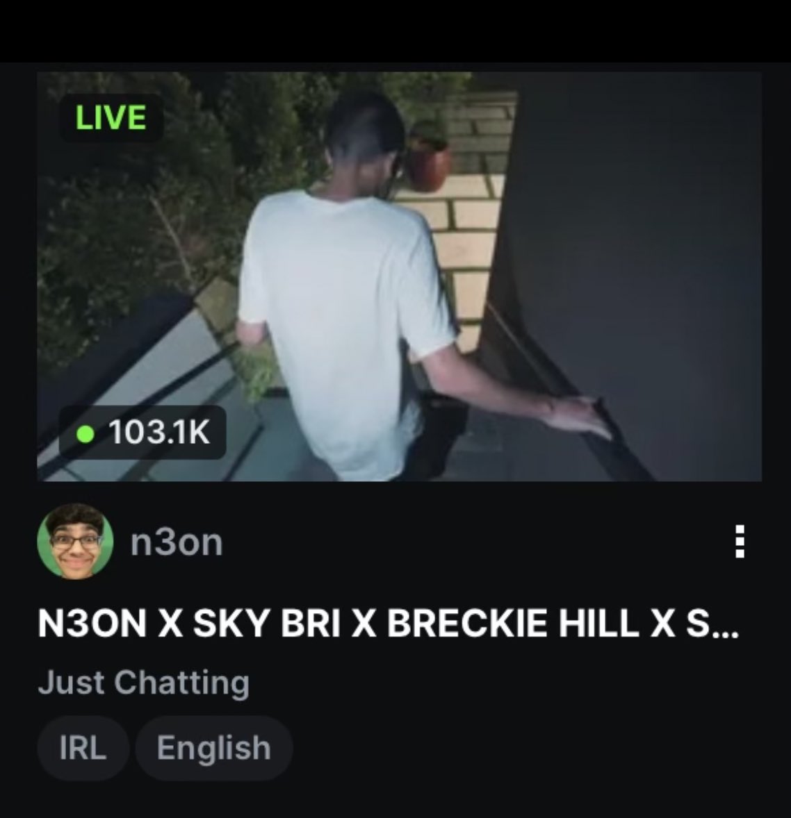 100K LIVE VIEWS. IM SO BLESSED❤️🙏🏽