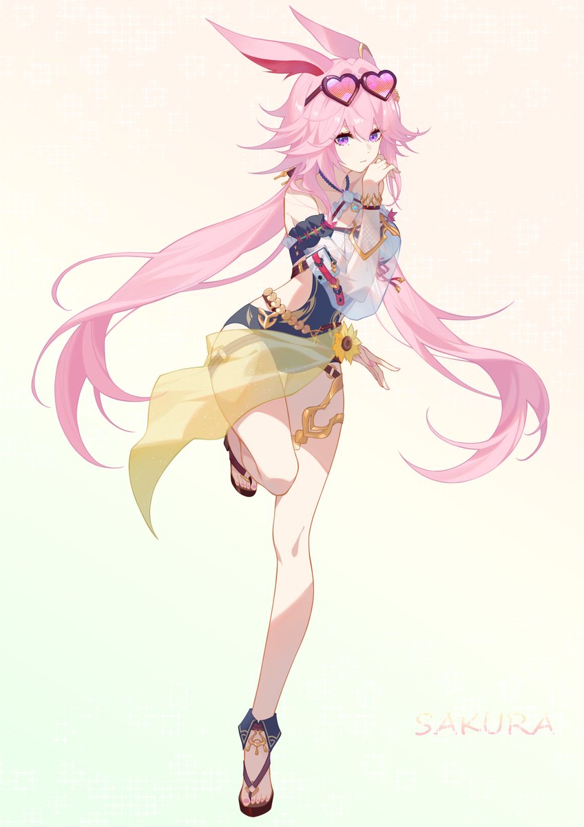 🌸
#崩壊3rd #崩坏3 #HonkaiImpact3rd #八重樱 #yaesakura