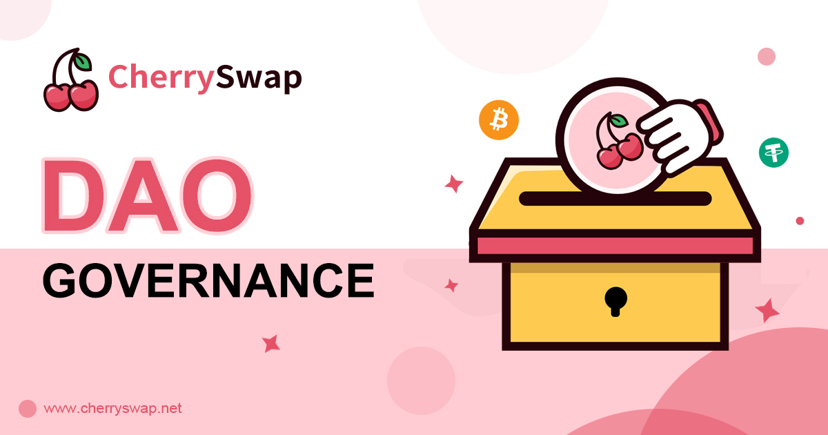 🎉🎉Cherry #DAO Governance is now live 🍒 ✨We value your thoughts. ✨We appreciate the community's active involvement in shaping our future! Stake CHE into [Governance Pool] to get veCHE for voting. cherryswap.net/vote/ 🧮About Cherry DAO ➡️docs.cherryswap.net/dao-governance…