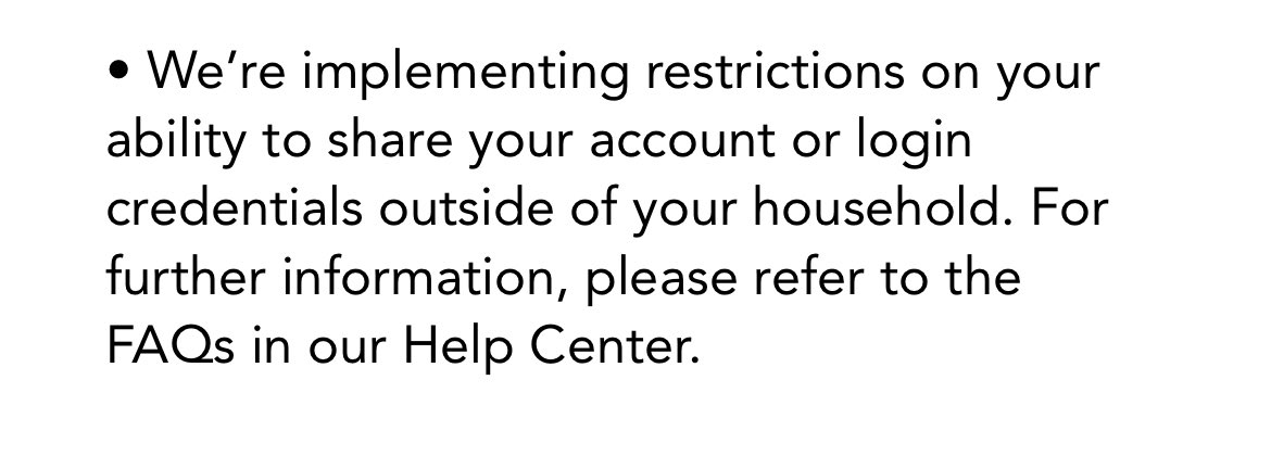 RandleBGold's tweet photo. @DisneyPlus I cancelled @Netflix_CA  for this…guess you will be next.  Limit the amount of streams and be done with it. https://t.co/VnrqDwZymq