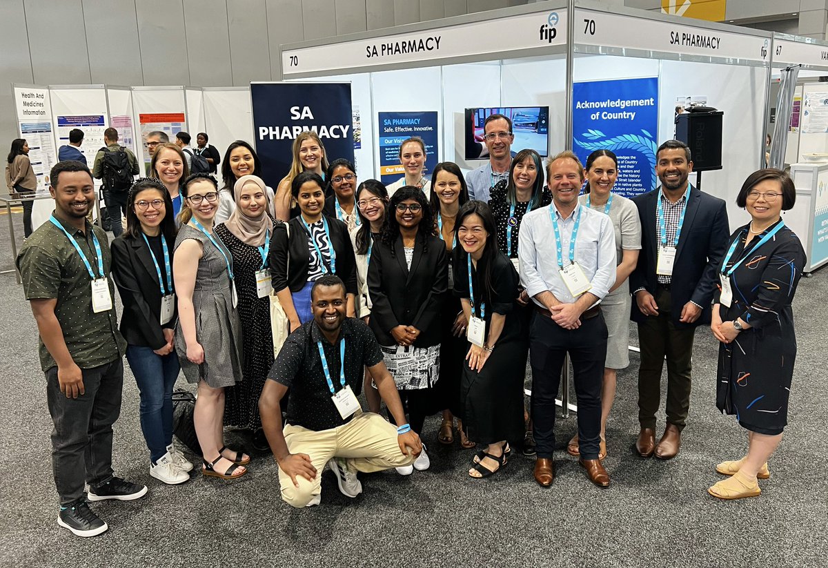 Renly (@drrenly) on Twitter photo Strong <a href="/UniversitySA/">UniSA</a> representation at the <a href="/FIP_org/">FIP</a> annual congress, showcasing our research and leadership in pharmacy and pharmaceutical science 👩🏻🔬💊🧪
#FIP2023 #FIPCongress
<a href="/QUMPRC/">QUMPRC</a> <a href="/UniSA_CPI/">UniSA Centre for Pharmaceutical Innovation</a> <a href="/PIDG_UniSA/">PIDG UniSA</a> Strong <a href="/UniversitySA/">UniSA</a> representation at the <a href="/FIP_org/">FIP</a> annual congress, showcasing our research and leadership in pharmacy and pharmaceutical science 👩🏻🔬💊🧪
#FIP2023 #FIPCongress
<a href="/QUMPRC/">QUMPRC</a> <a href="/UniSA_CPI/">UniSA Centre for Pharmaceutical Innovation</a> <a href="/PIDG_UniSA/">PIDG UniSA</a>