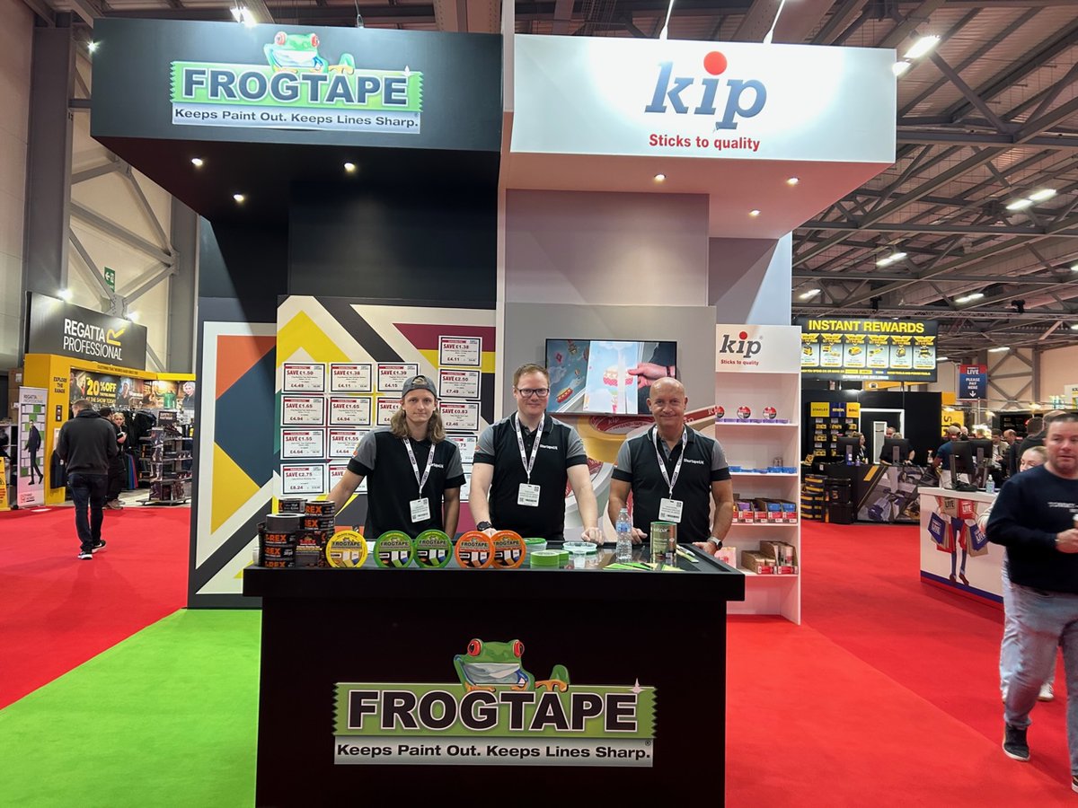 Screwfix Live was amazing🤩

We saw so many of you, and we hope you enjoyed your time at the event!

#FrogTapeUK #DuckTapeUK #TREXTapeUK #KipTapeUK