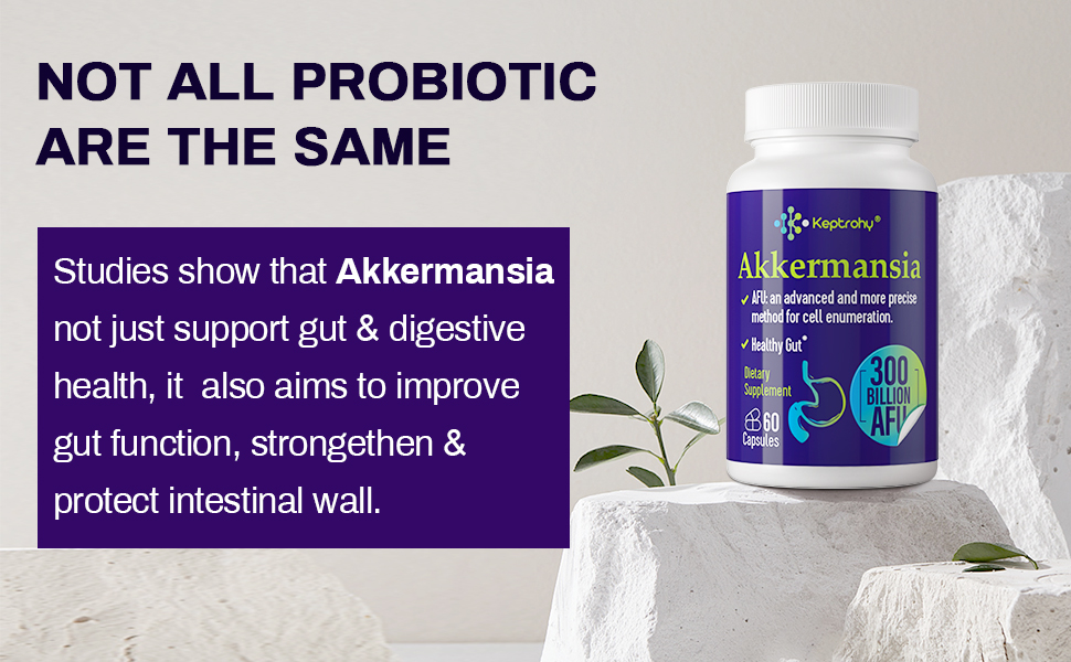 300 Billion AFU Akkermansia Muciniphila - A Live Probiotics for Women Men, Supports GLP-1, Probiotics for Digestive, Gut, Immune &amp; Overall Health, Enhances Gut Digestive Lining function, 60 Capsules
order now 
amzn.to/3PSMugP