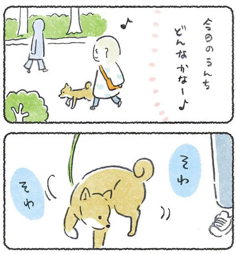 うんちで頭いっぱいの散歩

って話→https://t.co/MRe8Q5nZwT 