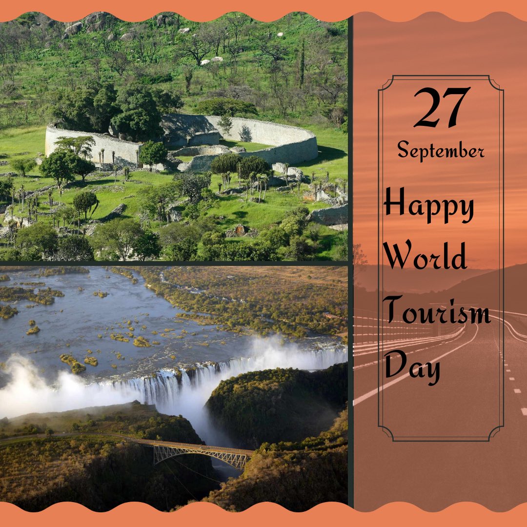 Investment in travel is an investment in yourself. - unknown 
Happy World Tourism Day Zimbabwe 🇿🇼 
<a href="/BarbaraRwodzi/">Barbara Rwodzi</a> <a href="/MOTHI_ZIMBABWE/">Min of Tourism and Hospitality Industry Zimbabwe</a> 
#TravelandTourism 
#TravelZim 🇿🇼